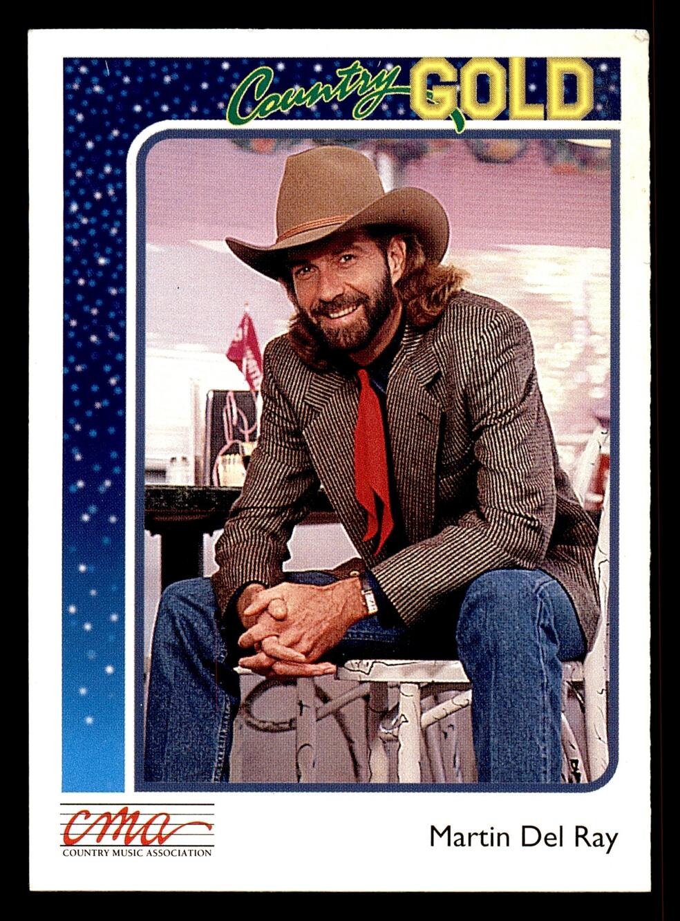 1992 Sterling Country Gold #87 Martin Delray Card